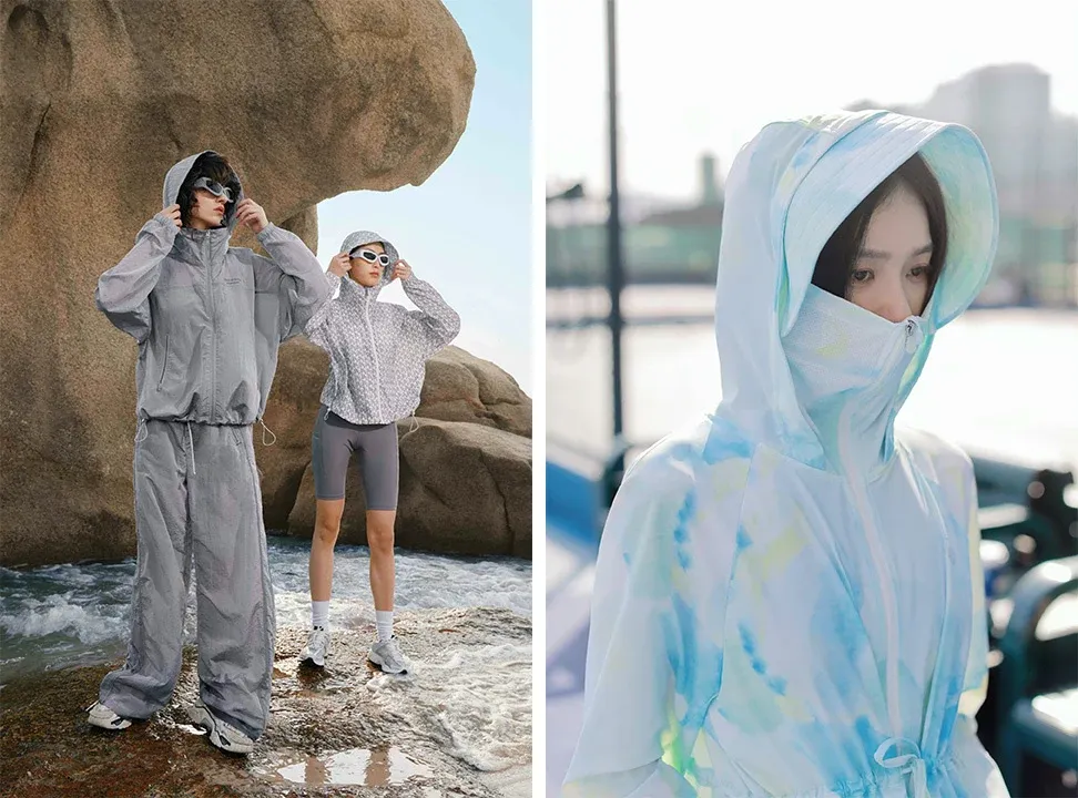 La mode de la protection solaire en Chine