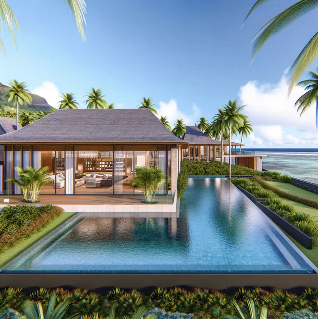 Villa de luxe à l’île Maurice pour investisseurs chinois