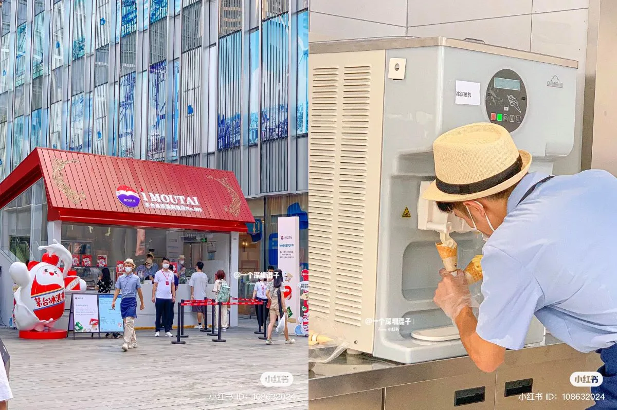 La glace au Moutai, collaboration marquante en Chine