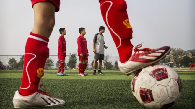 La Chine va devenir une « superpuissance» du football d’ici 2025