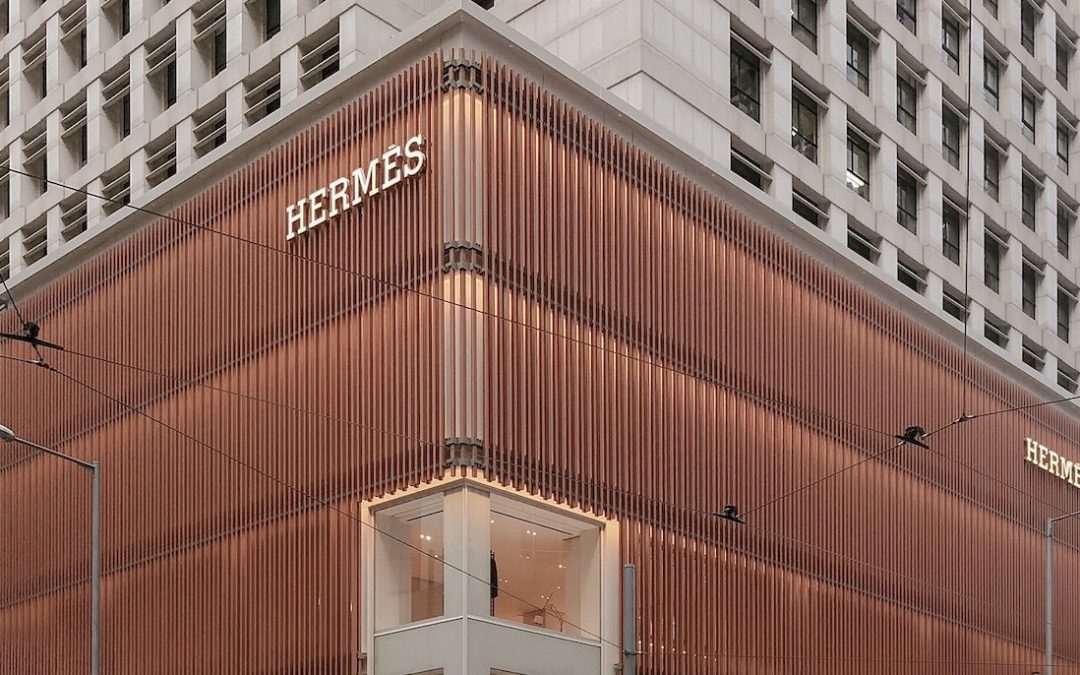 Hermès limite les pertes avec ses ventes en ligne en Chine